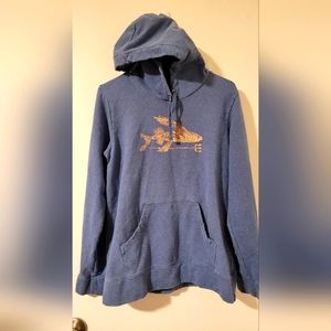 Patagonia women's hoodie fish logo